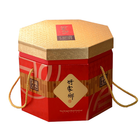 好家乡吉祥端午礼盒装嘉兴粽子手工新鲜台湾肉粽蜜枣蛋黄豆沙真空